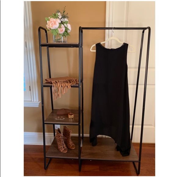 Elizabeth and James Silk Asymmetrical Maxi Dress - Picture 2 of 8